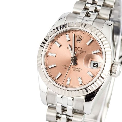 pink womens rolex|rolex 179174 ladies datejust.